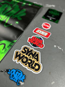 CONJUNTO SYNA WORLD LOGO CINZA